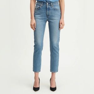 501® ORIGINAL CROPPED LEVI'S JEANS W25 L26
